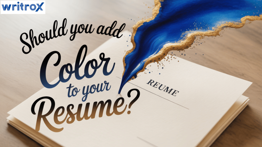 Should You Add Color to Your Resume