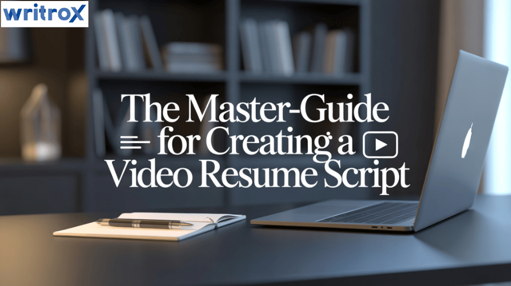 The master-guide for creating a Video Resume Script