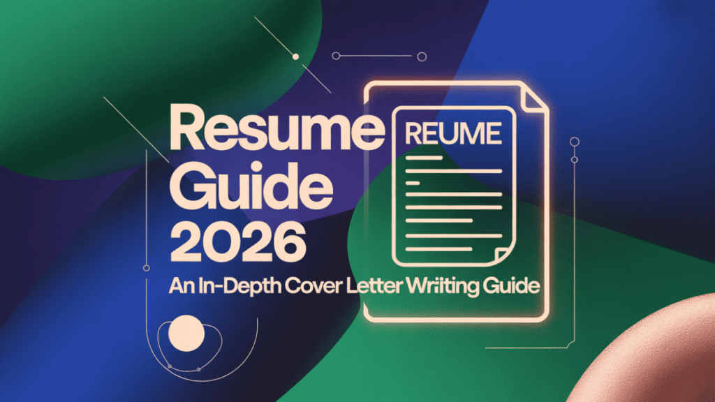 Resume Guide 2026 An In-Depth Cover Letter Writing Guide