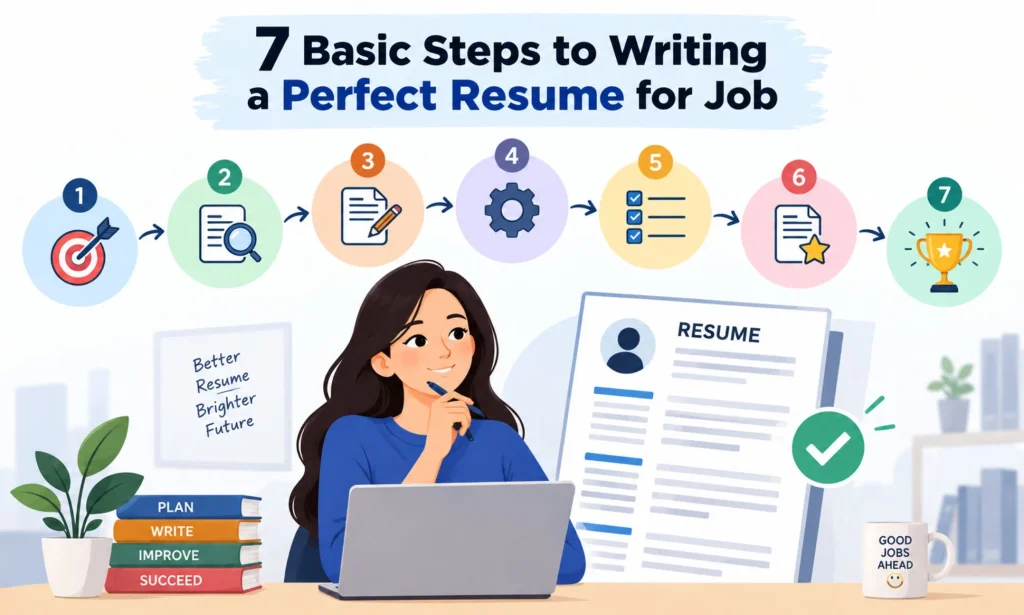 Steps to Writing a Perfect Resume for Job