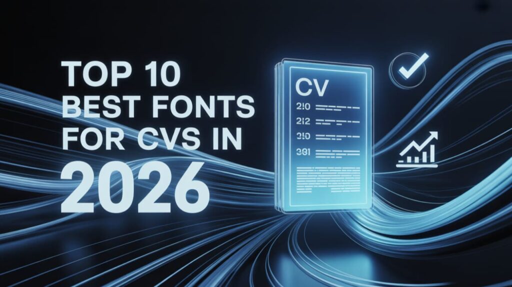 Top 10 Best Fonts for CVs in 2026