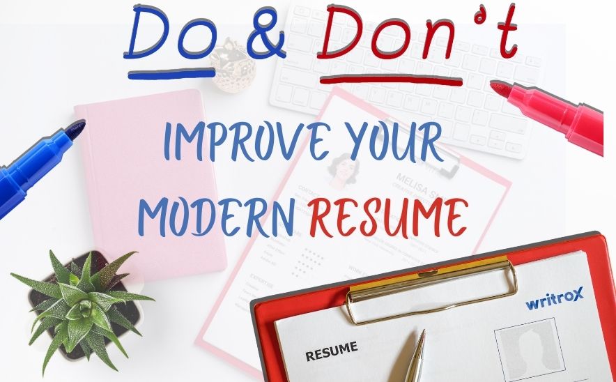 6 Resume Do s And Don ts To Improve Your Modern Resume