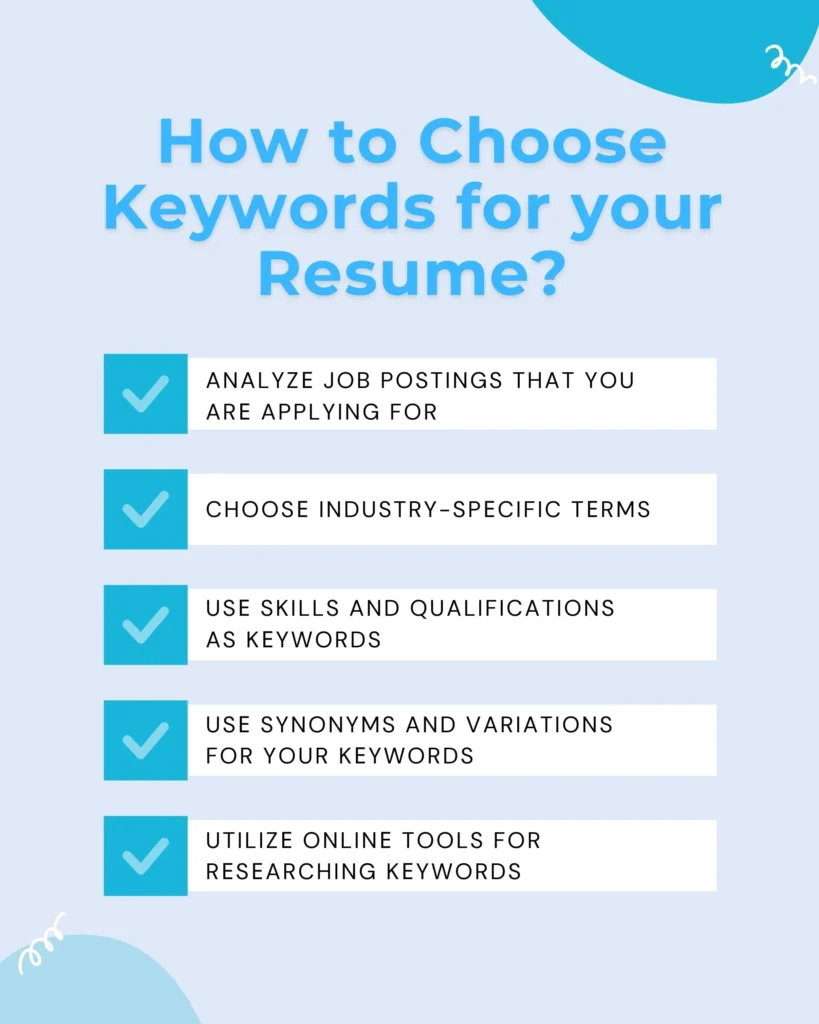 The Power of ATS Optimised Resume - Best Keywords to Use in a Resume ...