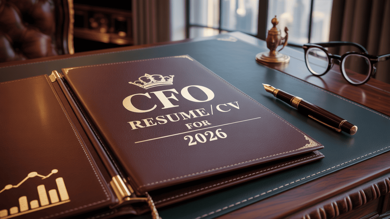 CFO (Chief Financial Officer) ResumeCV for 2026