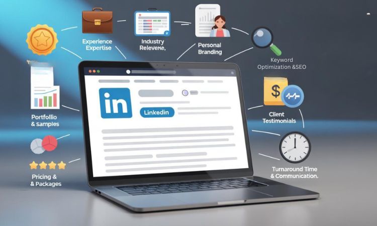 key factors to consider when choosing a linkedin profile maker
