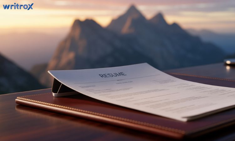 resume does not have a clear leadership story