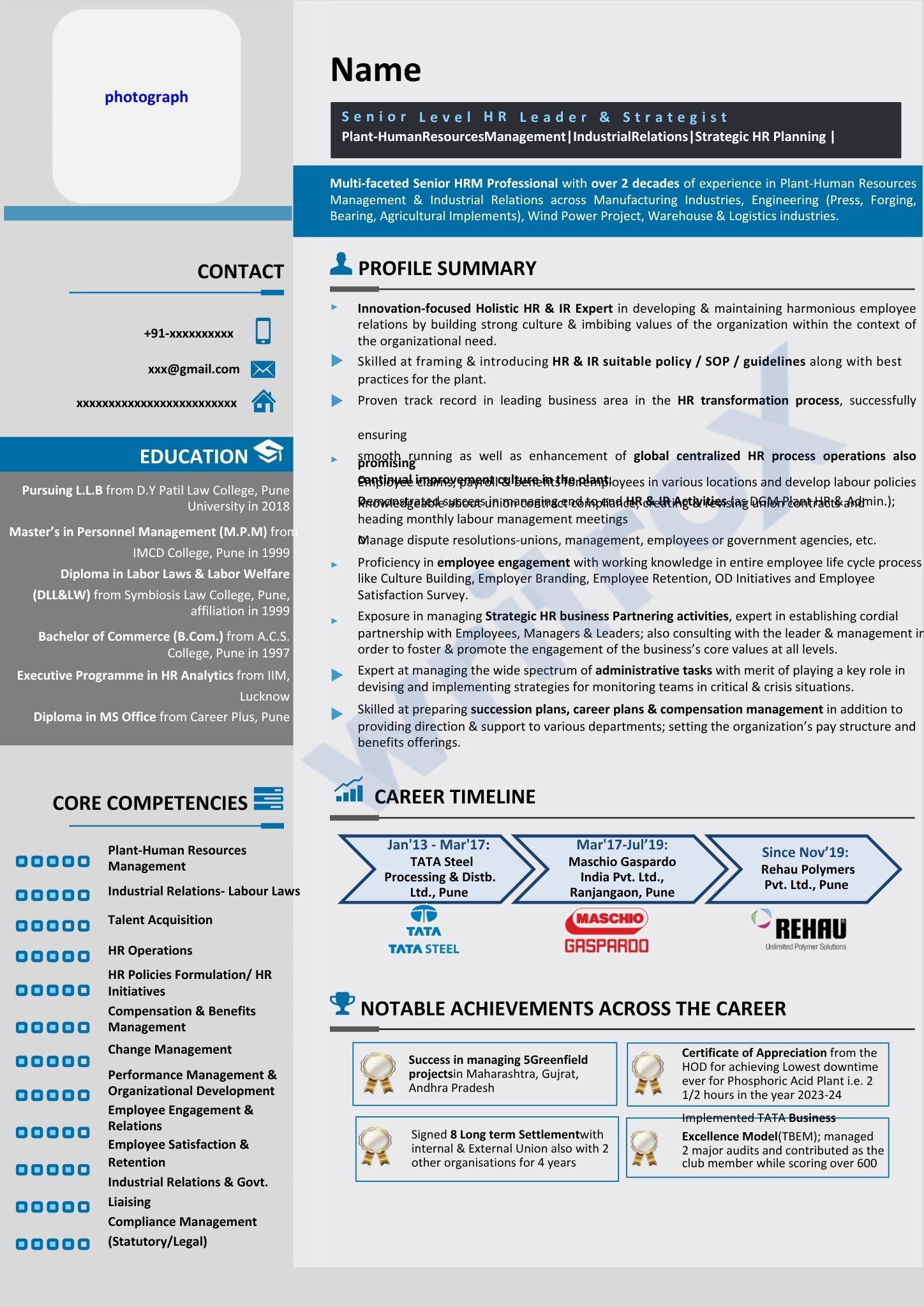 visual resume sample (2)