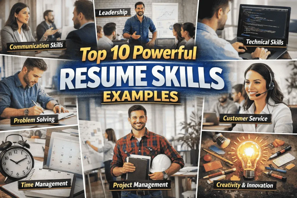 Top 10 Powerful Resume Skills Examples
