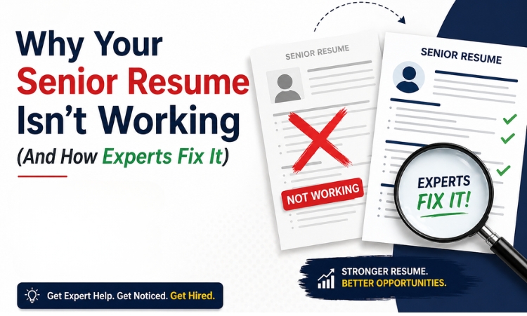 Why senior resume isn’t working