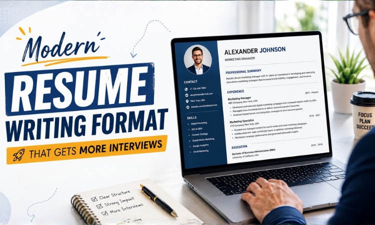 resume writing format