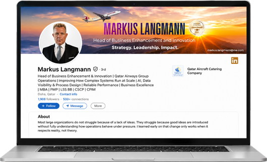 markus langmann linkedin profile optimized by writrox