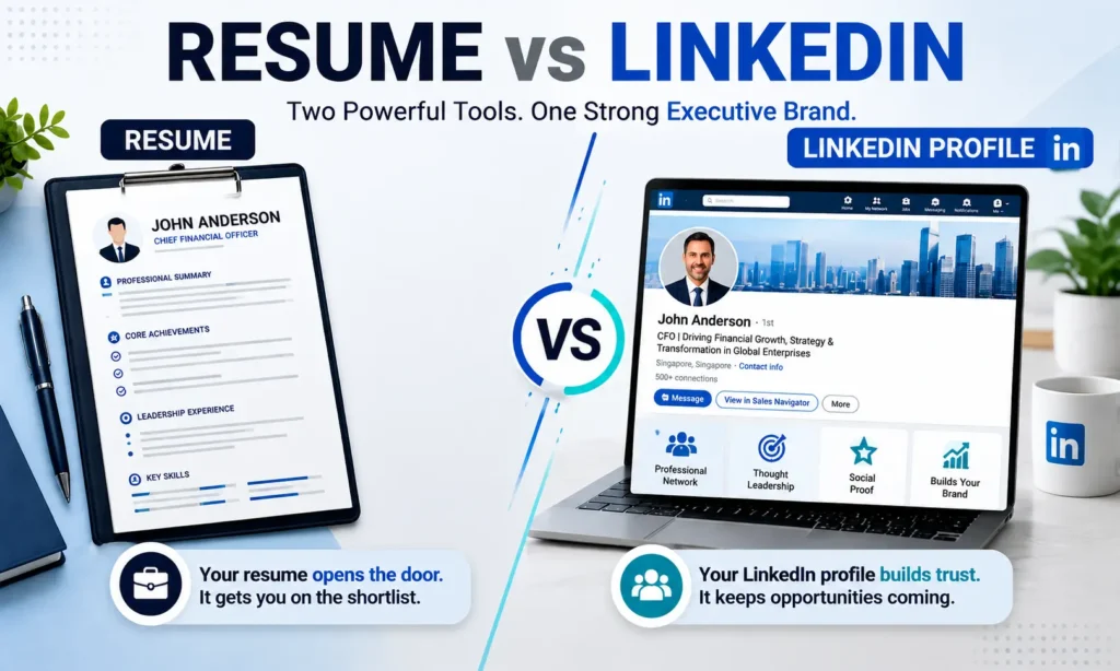 Resume vs LinkedIn