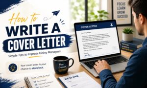 how to write a cover letter