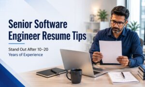 resume tips for senior software engineers 