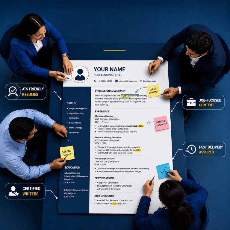resume writing services in bangalore