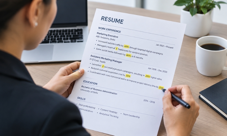 why should you quantify achievements on your resume